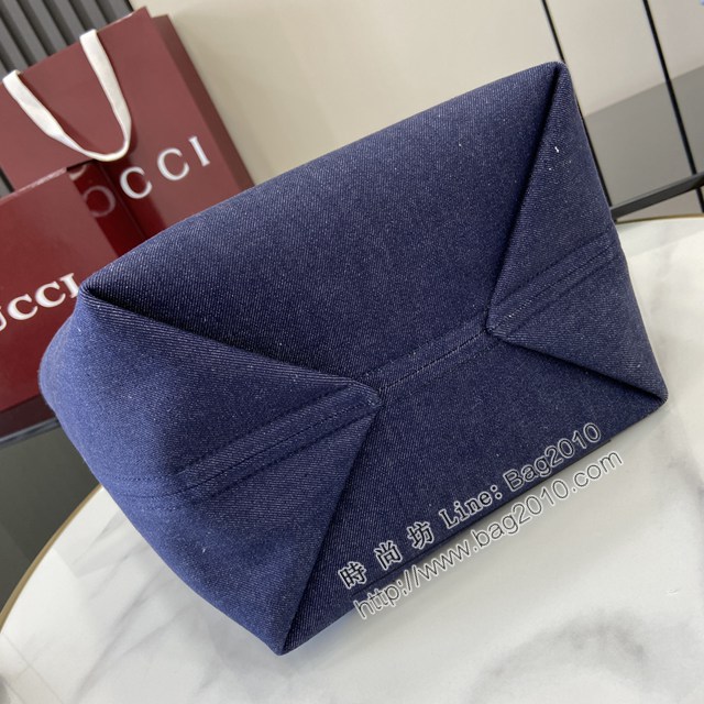 Gucci專櫃古馳最新款Totissima系列小號托特包字母肩背包 jh2605型號：820496